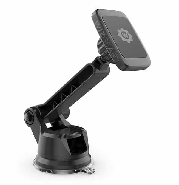 WIZGEAR MAGNETIC CAR MOUNT DB-LONG-118 BLACK