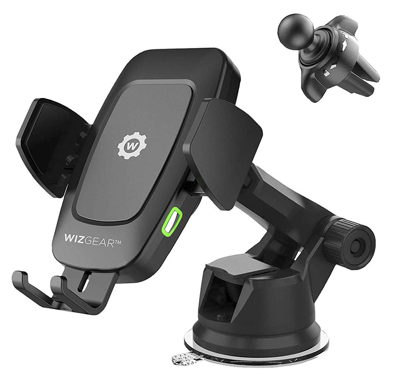 WizGear Automatic Wireless Car Charging Mount Board 275