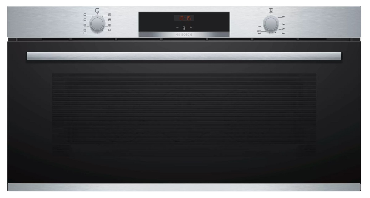 BOSCH BUILT IN ELECTRIC OVEN 90X48CM VBC514CRO STAINLESS