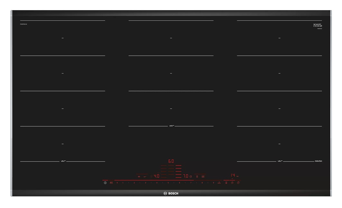 BOSCH BUILT IN ELECTR INDUCTION HOB 90X90CM PXX975DC1E