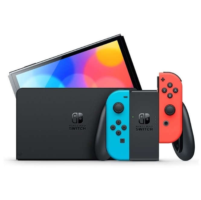 Nintendo Switch OLED Neon Portable Console