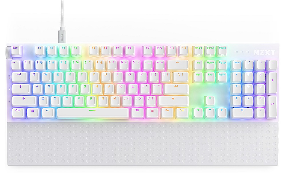 Nzxt Function 2 Full-Size Optical Gaming Keyboard KB-001NW-U