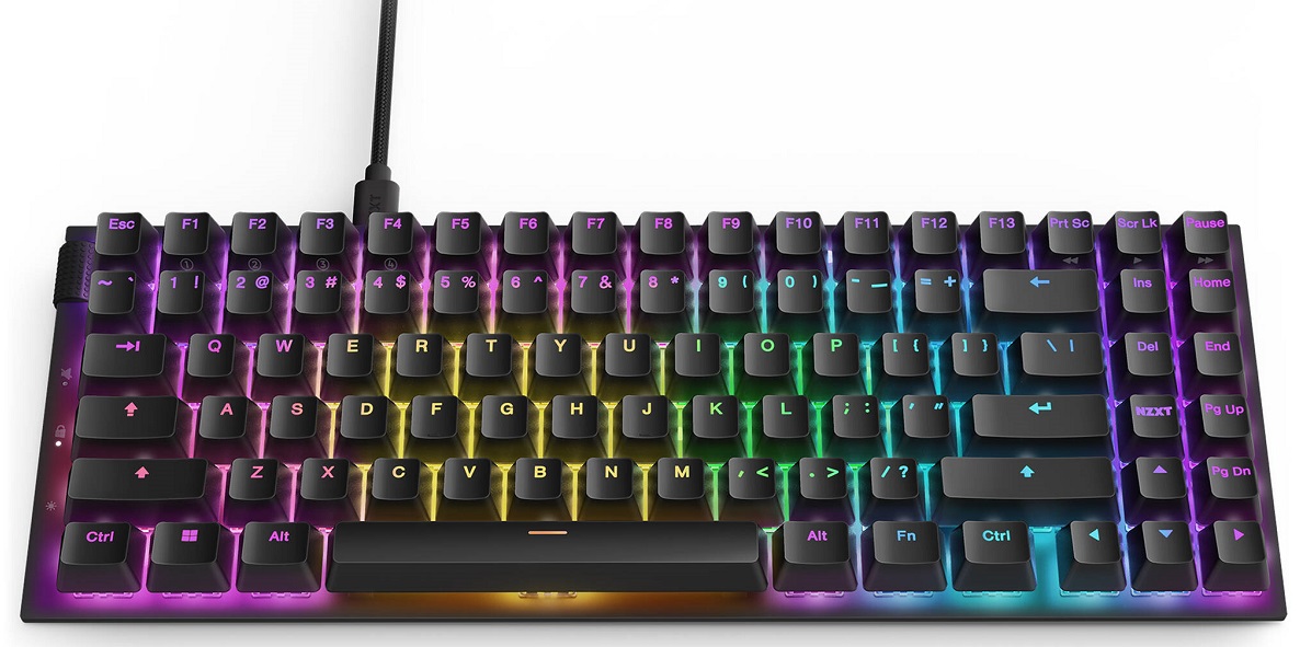 NZXT Function 2 MiniTKL Gaming Keyboard KB-002NB-US