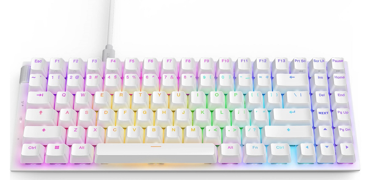 NZXT Function 2 MiniTKL Gaming Keyboard KB-002NW-US