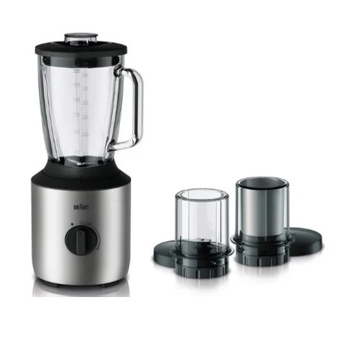 Braun 3 Jug Blender 800W 1.5 L JB3273SI-BL