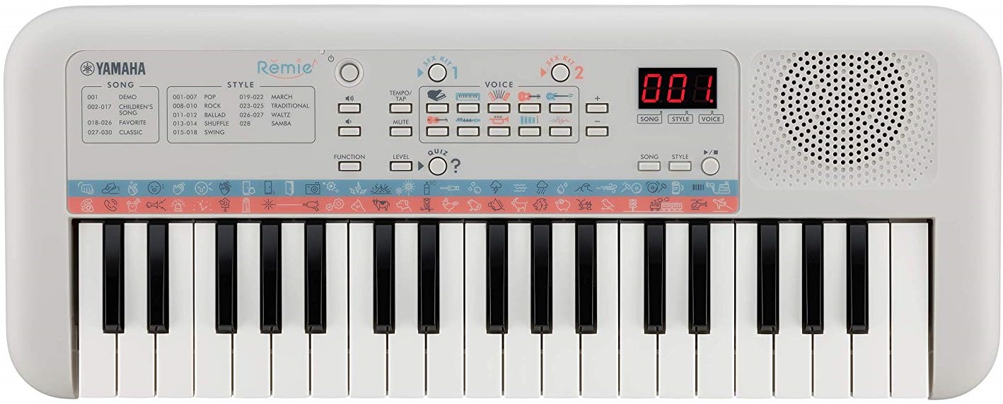 YAMAHA DIGITAL MINI KEYBOARD PSS-E30 WHITE