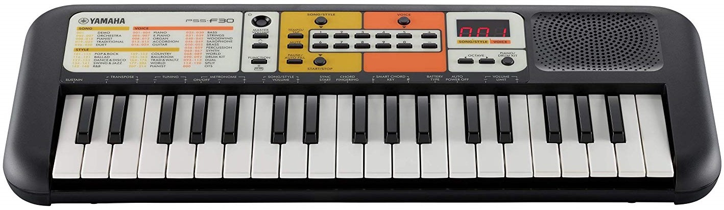 YAMAHA DIGITAL MINI KEYBOARD PSS-F30 BLACK