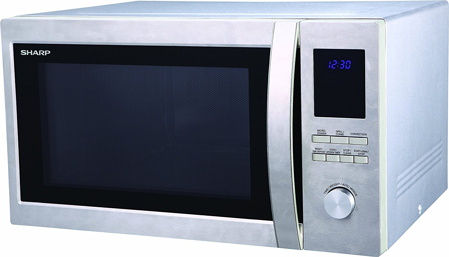 SHARP Microwave Oven with Grill 43 Liters R-78BT STEEL