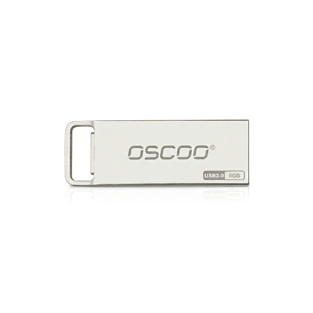 Oscoo USB Flash Drive 8GB R001 Silver