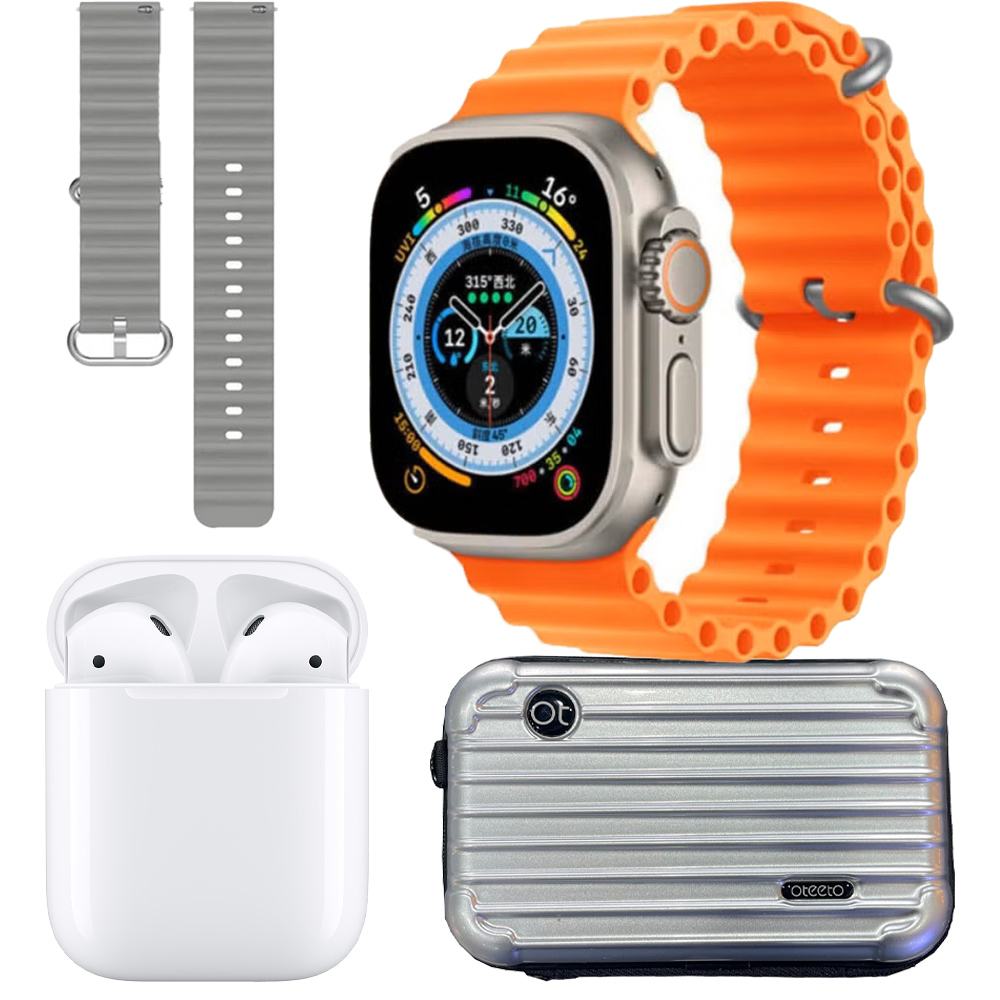 Oteeto Smart Watch + Earbuds TU96 SMART DUO Gold