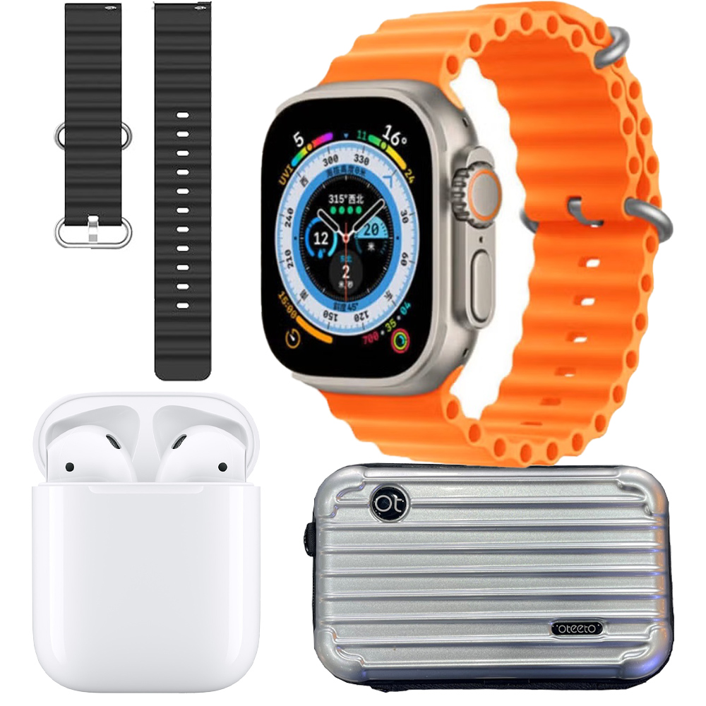 Oteeto Smart Watch + Earbuds TU96 SMART DUO Silver