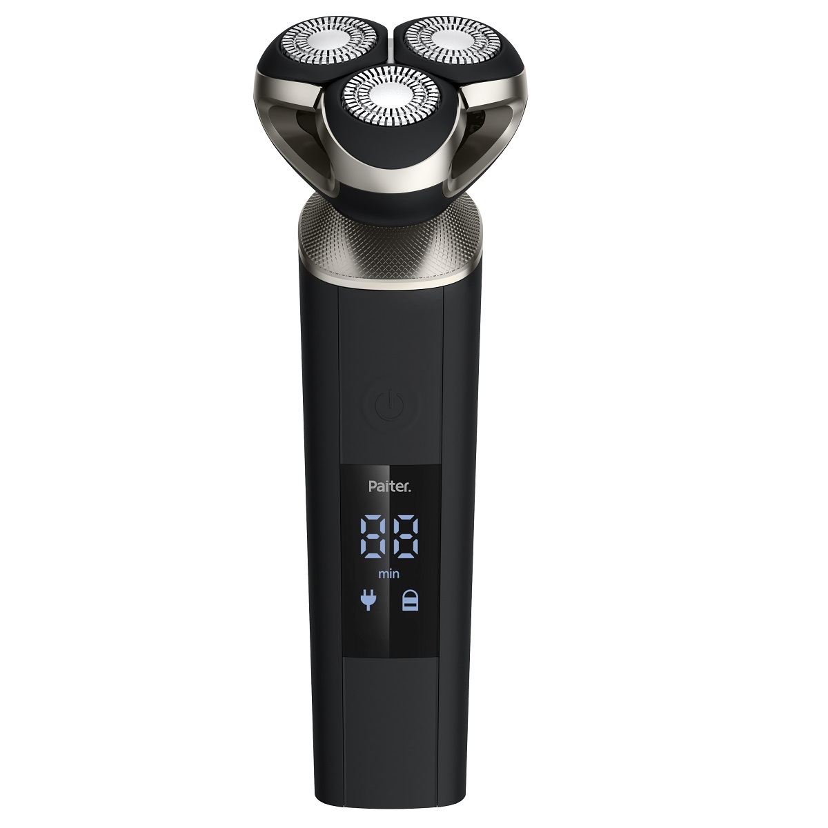 Paiter Triple Cutter head Shaver PS-8219 Black