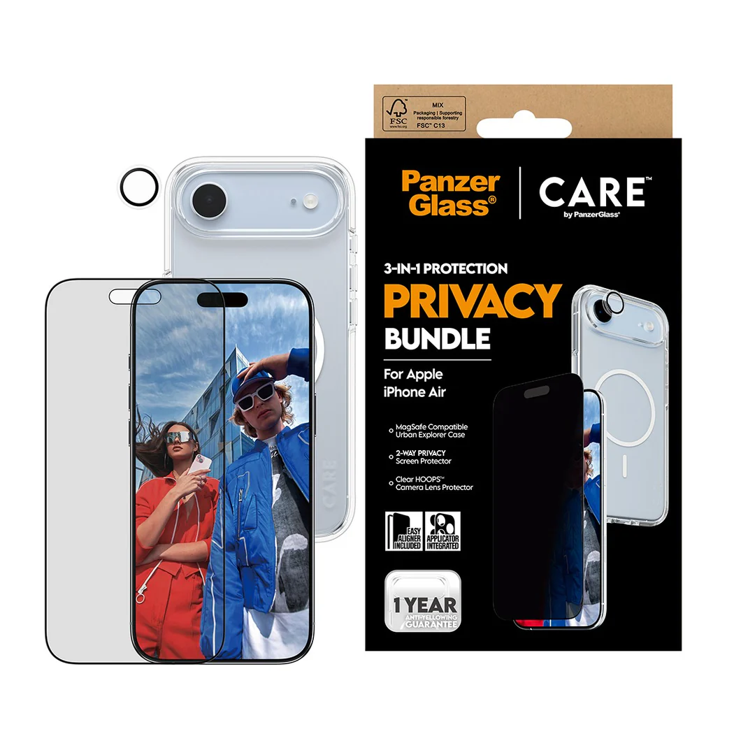 Panzerglass Flagship Protection Bundle For iPhone Air