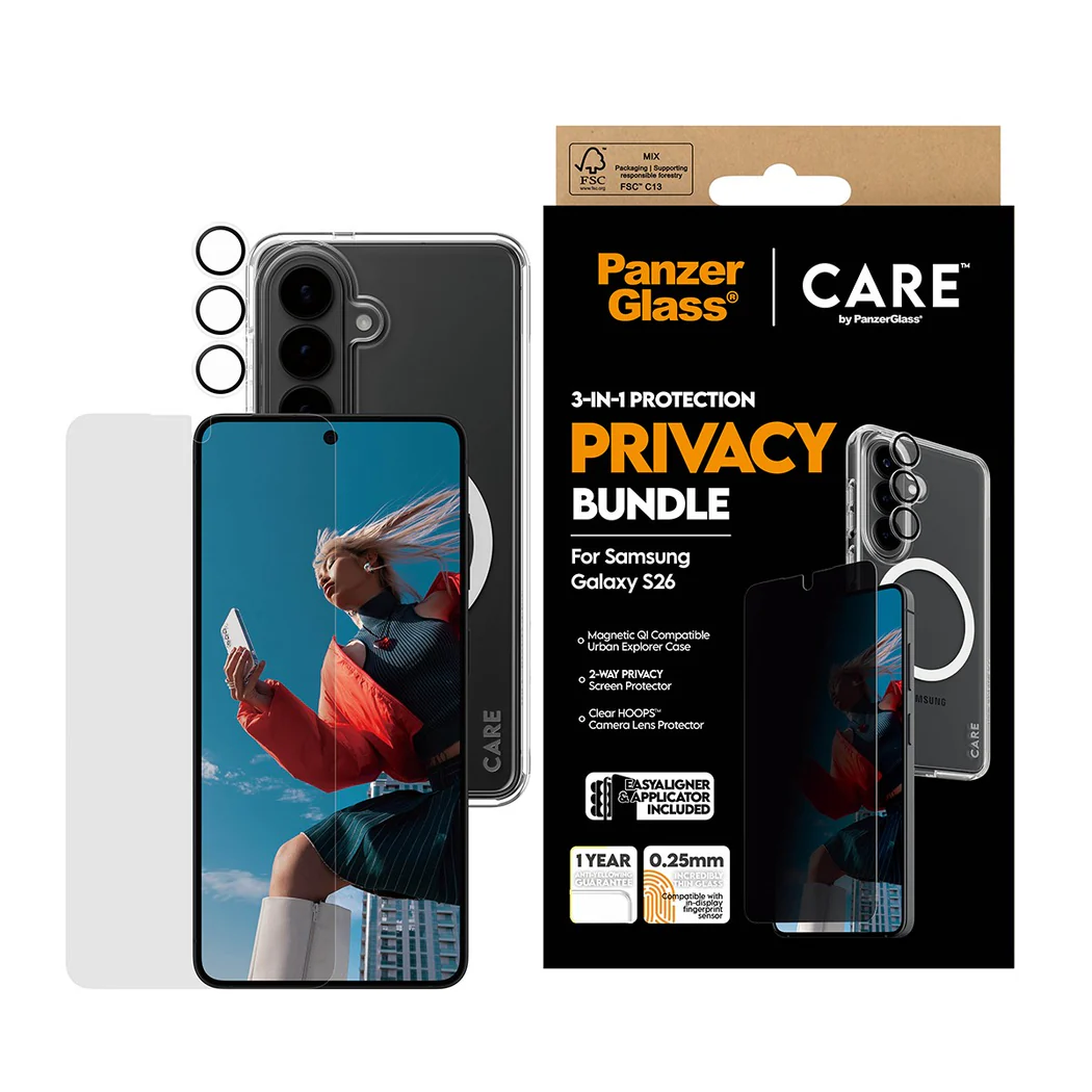 Panzerglass Privacy 3 IN 1 Protection For Galaxy S26 CR67643