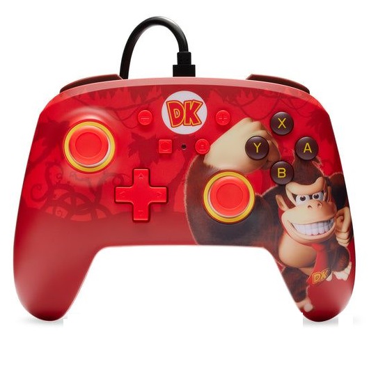 Power A Donkey Kong Flex Controller For Nintendo Switch Red