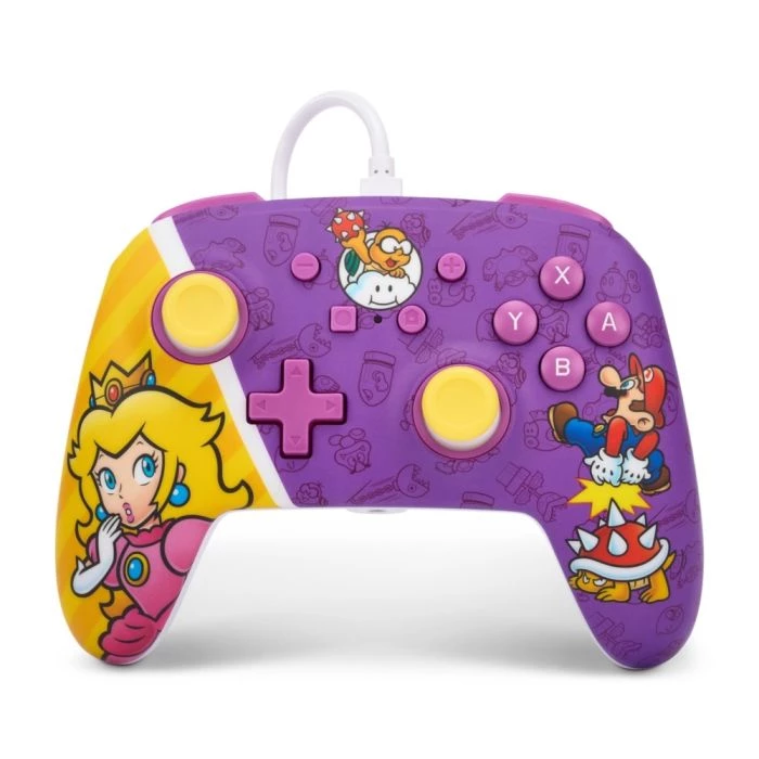 PowerA Princess Peach Battle Controller For Nintendo Switch
