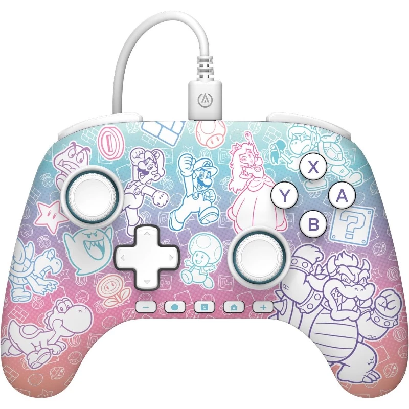 PowerA Advantage Mushroom Kingdom Controller For Nintendo 2