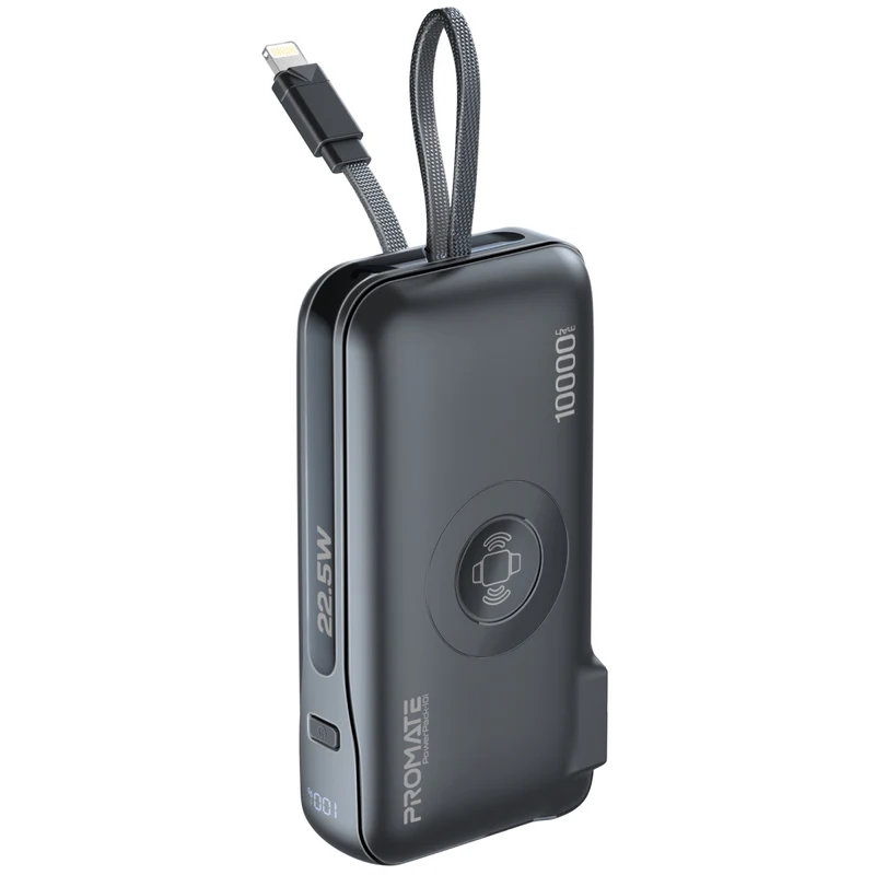 Promate Power Bank 10000mAh 20W POWERPACK10I Black
