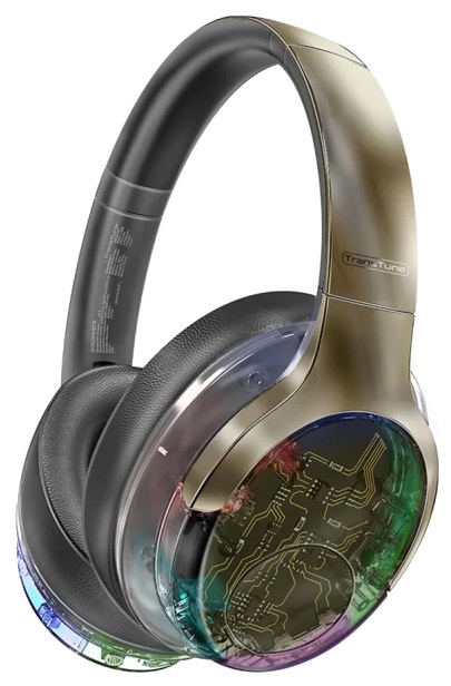 Promate TransTune Wireless Headphone Gun Metal