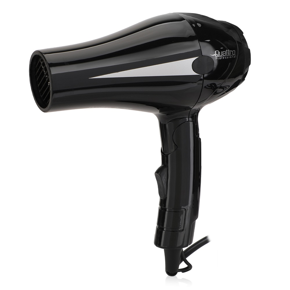 Quattro Mini Foldable Travel Hair Dryer 1000W QP6232 Black