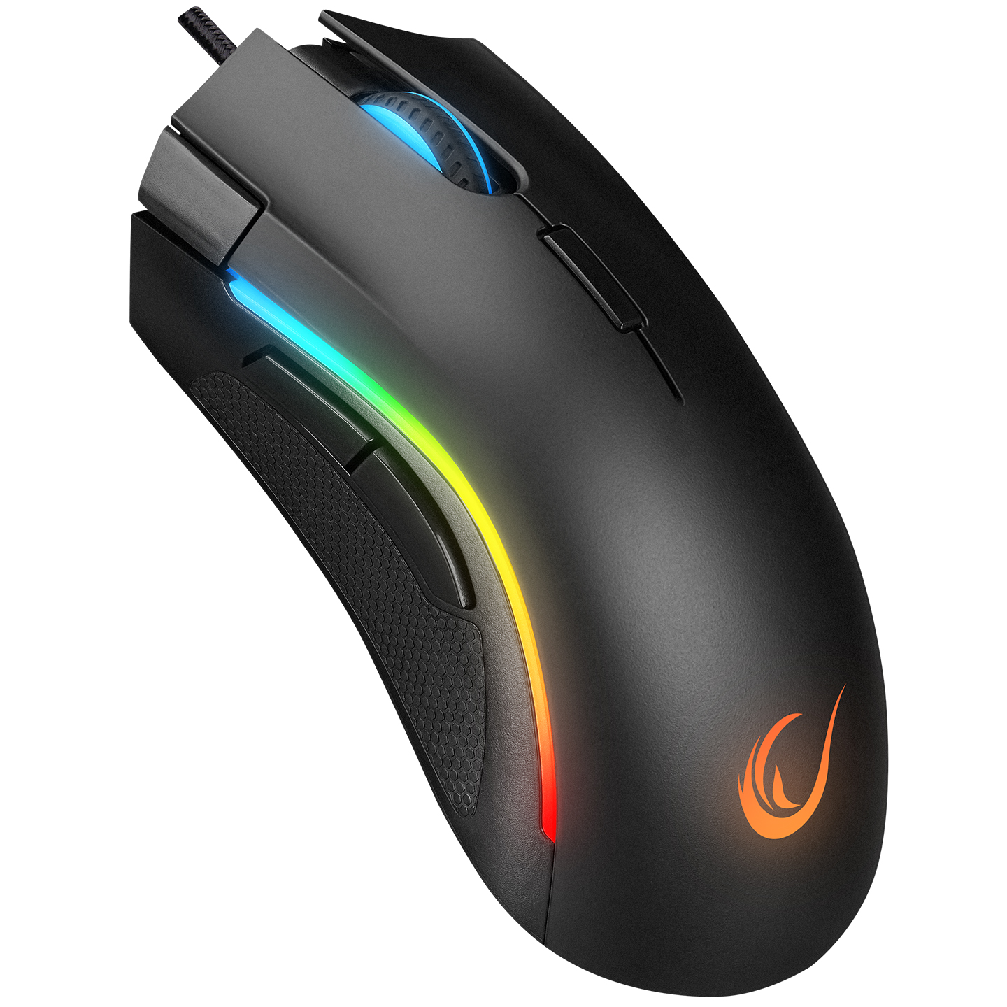 Rampage Cinder RGB Gaming Mouse SMX-R125 Black