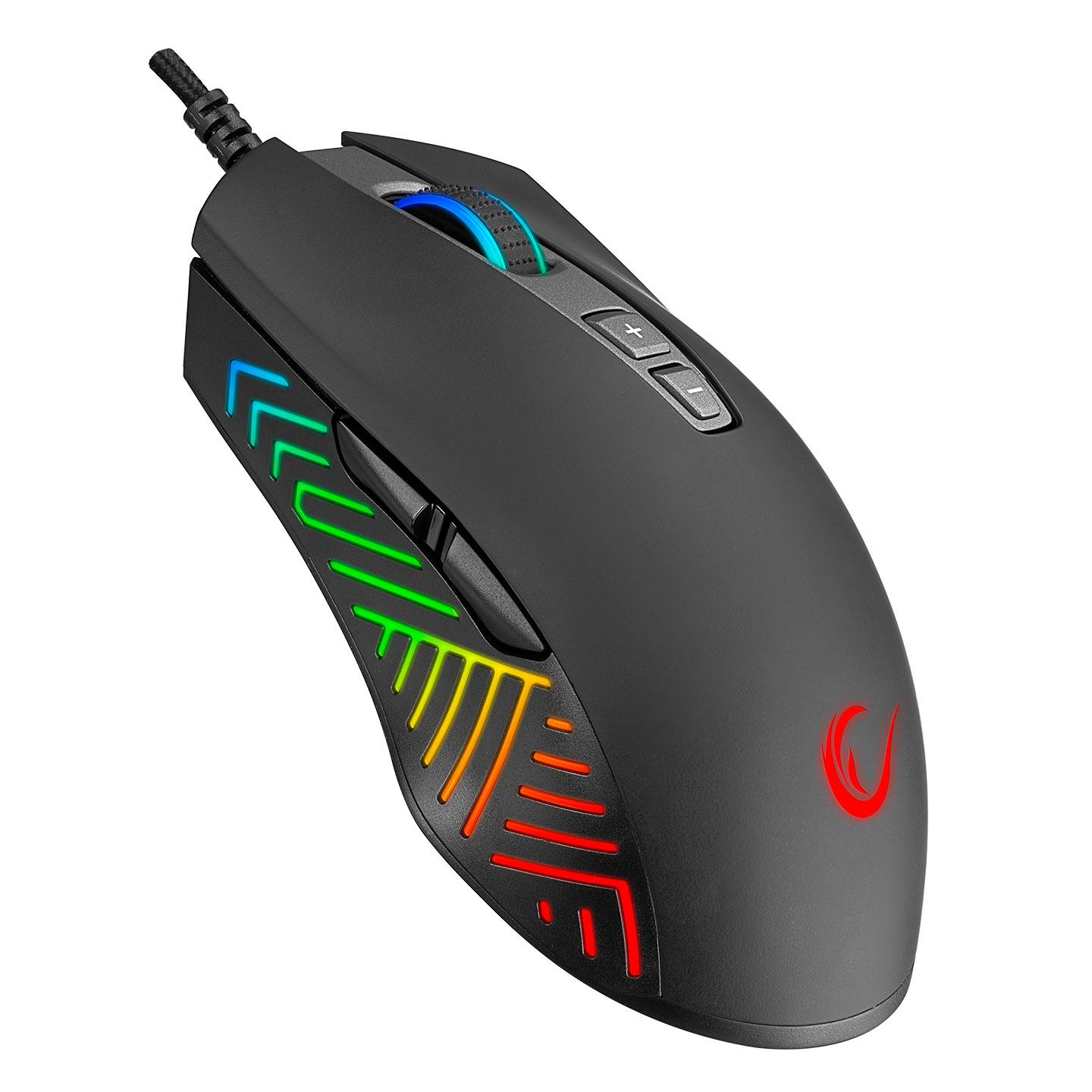 Rampage RGB Programmable Gaming Mouse SMX-R78 Black