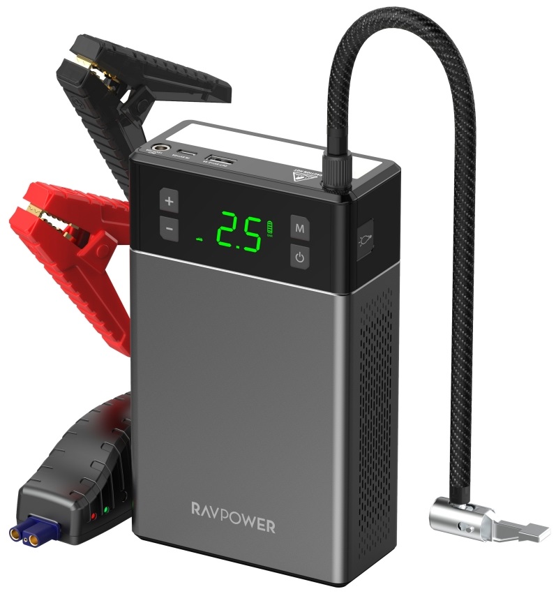 Ravpower Jump Starter 12000mAh With Air Compressor RP-PB1213