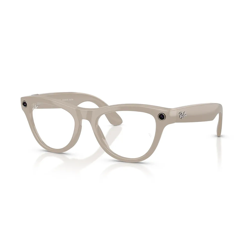 Ray-ban Meta Skyler Gen 2 Smart Glasses Shiny Chalky Grey