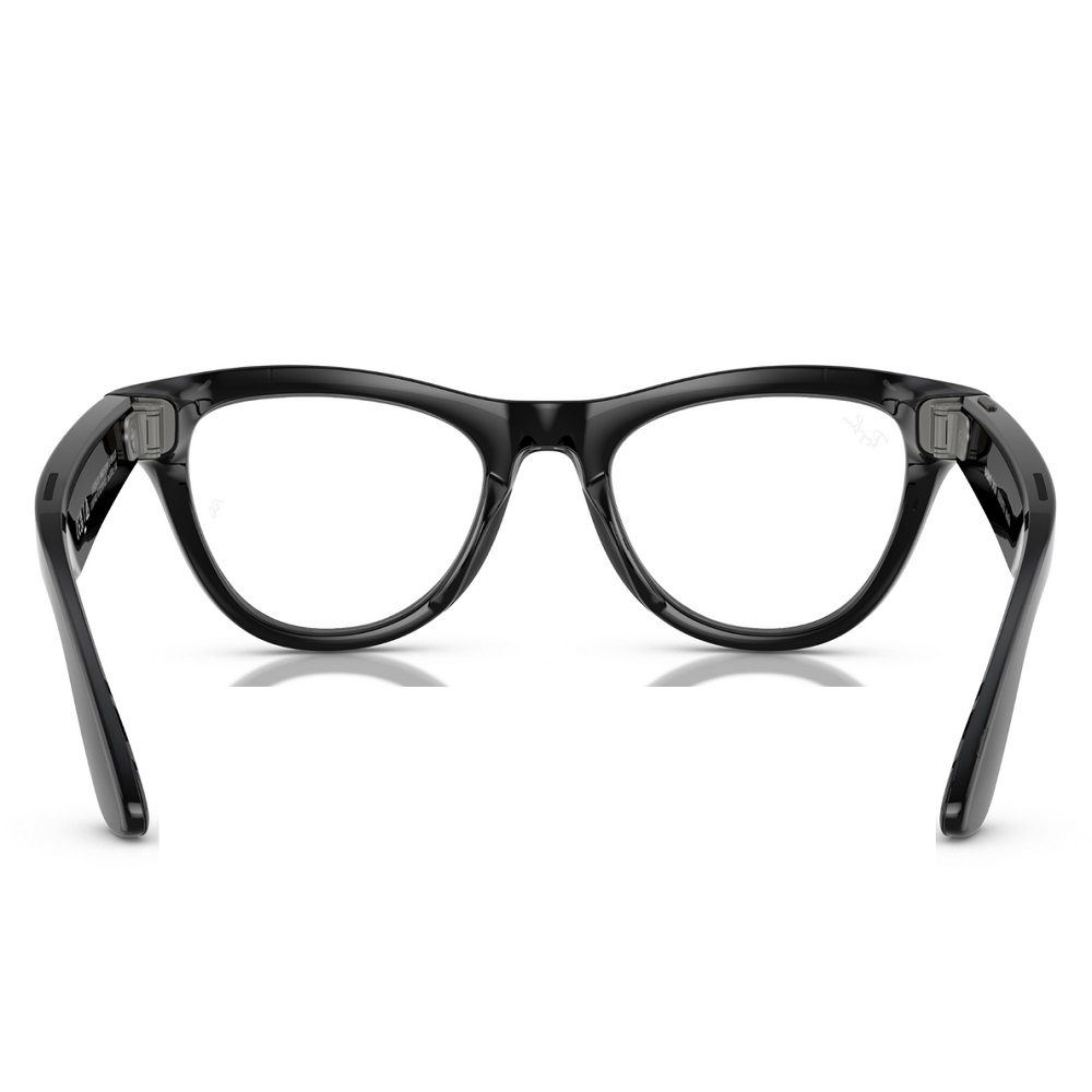 Ray-Ban Meta Skyler Smart Glasses Gen 1 Black Clear/Blue