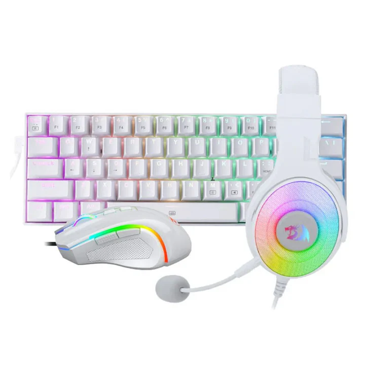 Redragon 3 in 1 Gaming Mouse, Headset & Keyboard Combo S129W