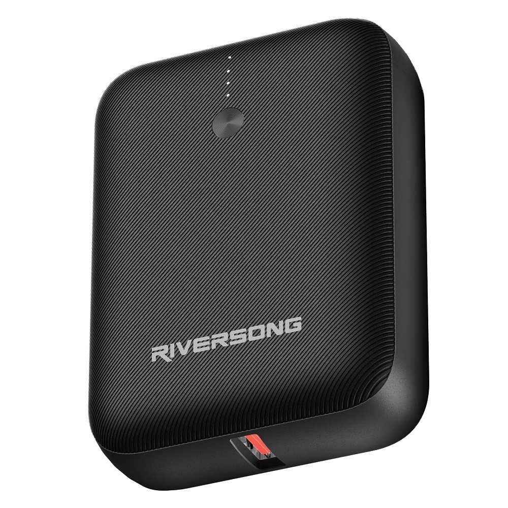 Riversong Vision 10 Mini Power Bank 10000 mAh PB33 Black