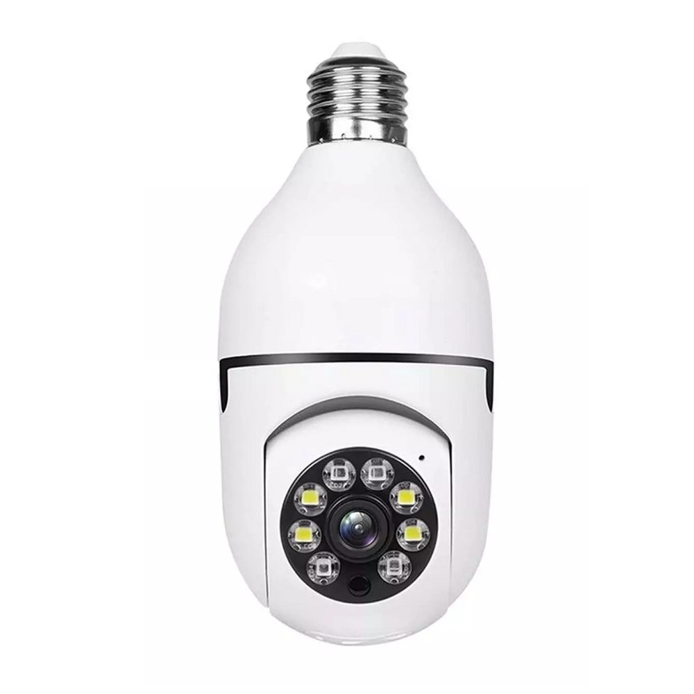 Rohs Wifi Light Bulb Security Camera H0008E White