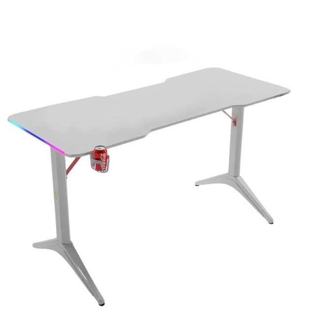 Royal Gaming Desk RGB Colors White