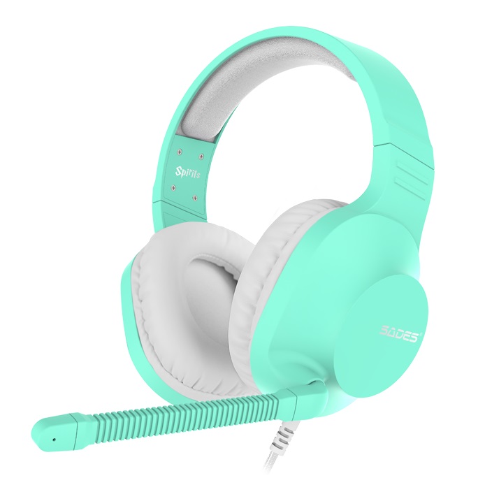 Sades Spirits Wired Gaming Headset SA-721 Cyan