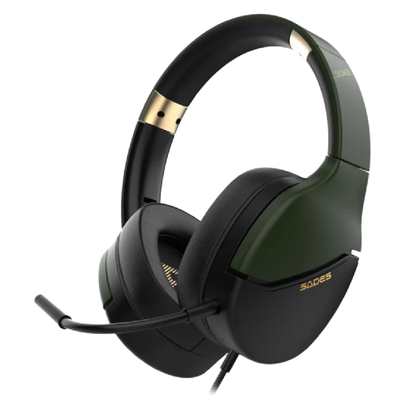 Sades Spower Gaming Headset SA-725 Gold