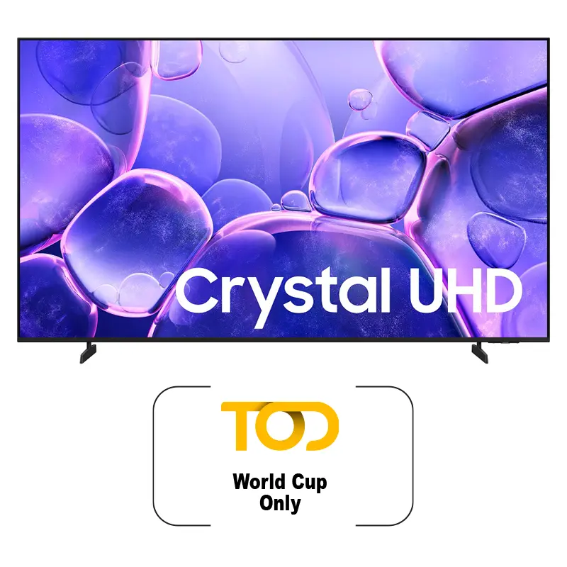 Samsung 85 Inch Crystal UHD U8000F 4K Smart TV 2025 UA85U800