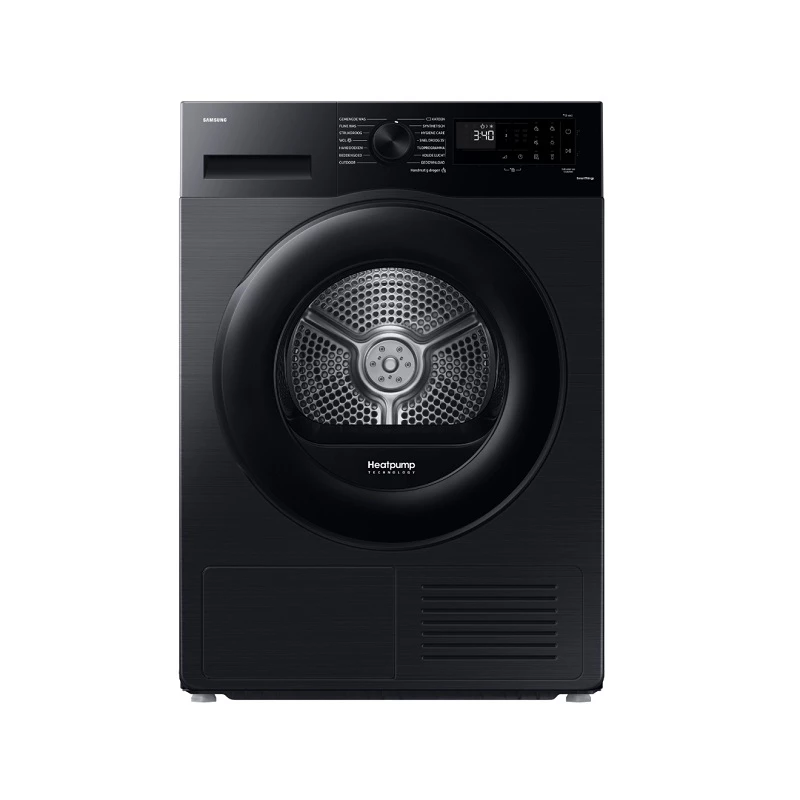 Samsung Dryer 9 Kg Heat Pump DV90CGC2A0ABGK Black