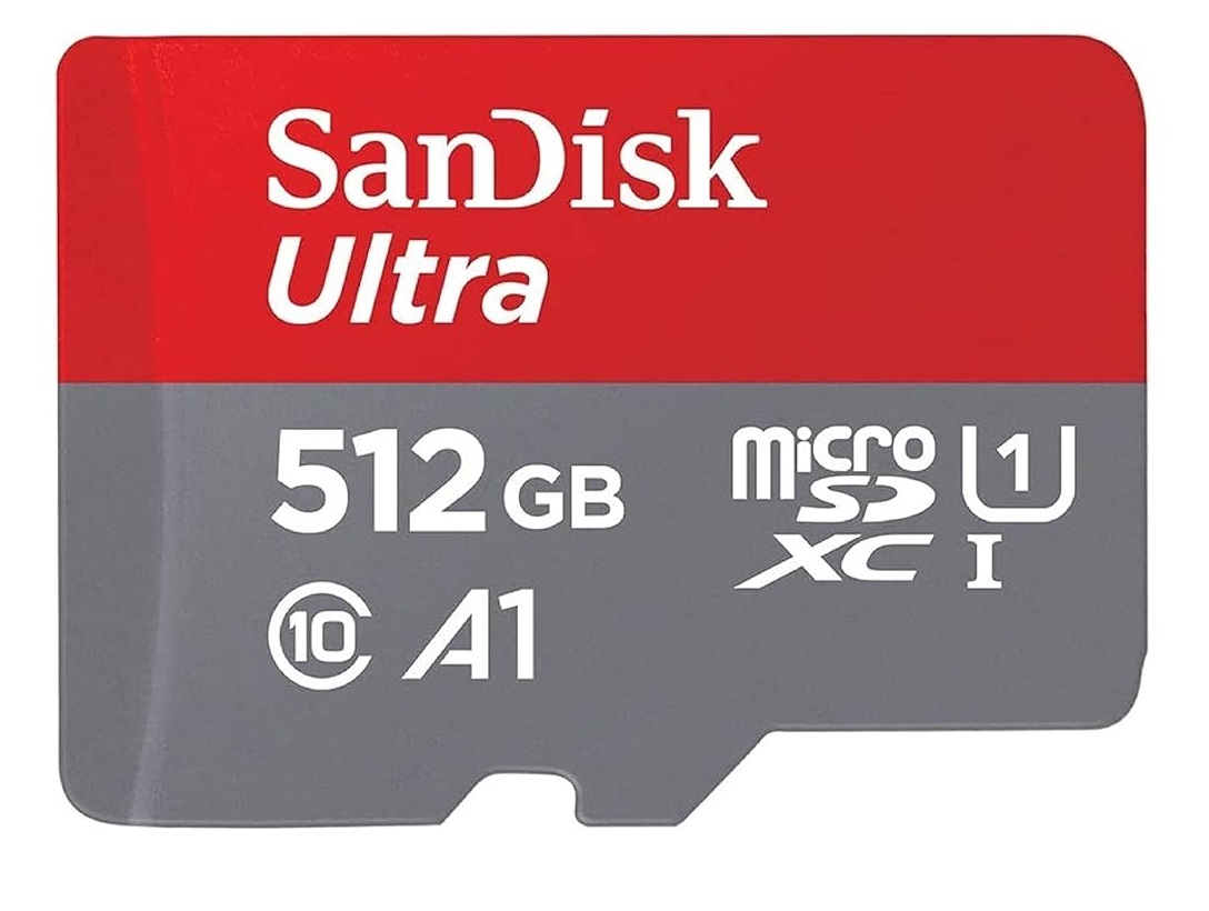SanDisk 512GB Ultra UHS I MicroSD Card SDSQUAC-512GB-GN6MN