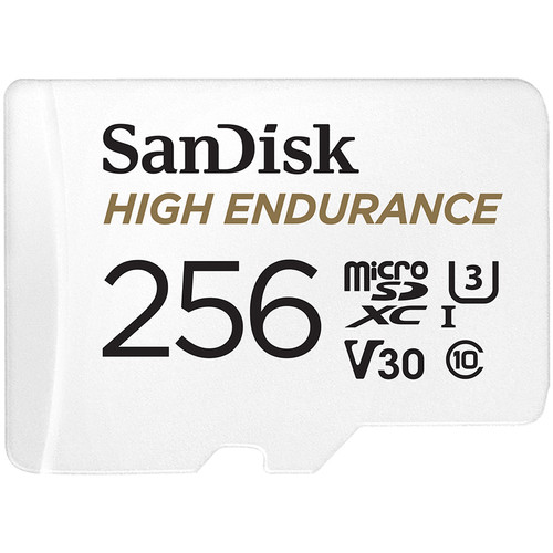 SanDisk 256GB High Endurance UHS-I Memory Card SDSQQNR-256G