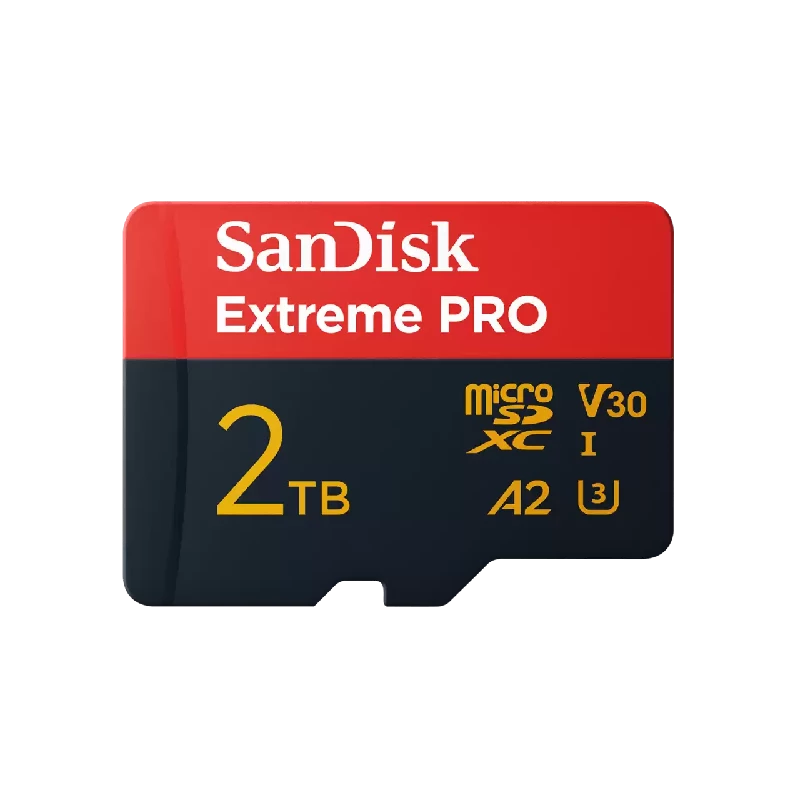SanDisk 2TB Extreme PRO SDXC Memory Card SDSQXCD-2TB