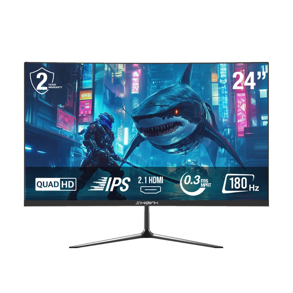 Sharx Jaws 24 Inch 2K QHD Gaming Monitor 180Hz 24Q180I