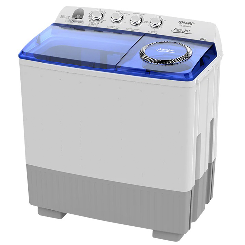 Sharp Twin Tub Washer 28Kg Wash 14Kg Dry ES-T2814AP-Z White