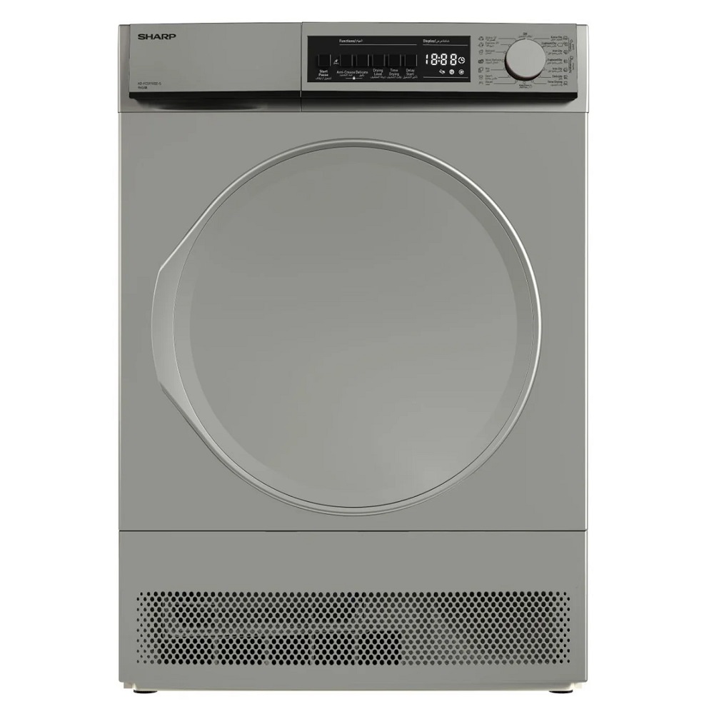 Sharp Front Load Condenser Dryer 9Kg 15P KD-FCS910DZ Silver