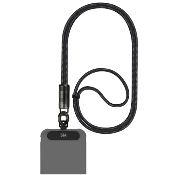 SIA Power Link Lanyard Cable 60W 1.2M BKCC60-1BRDBK Black