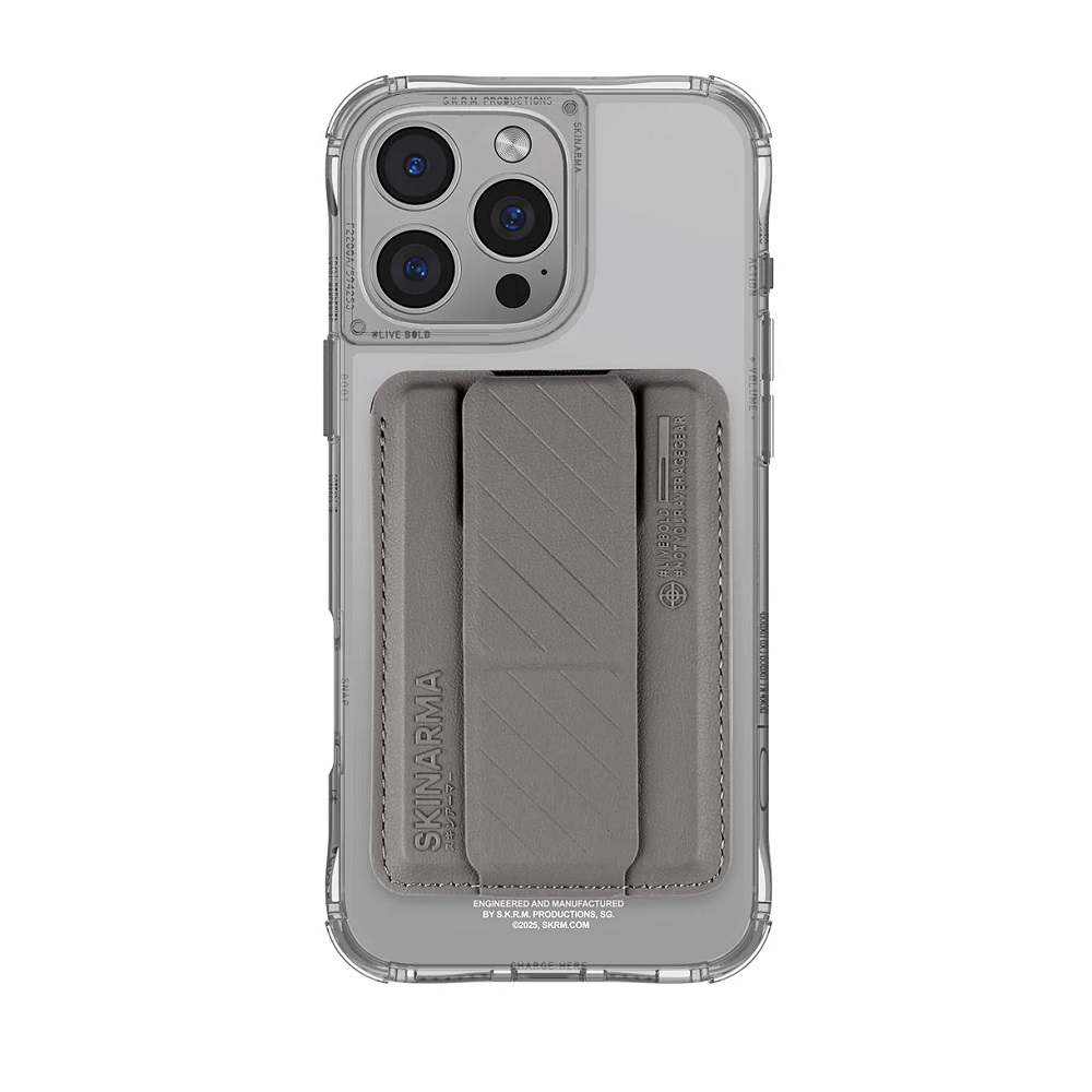 Skinarma Saido Prime Case + Kado For iPhone 16 Pro Titanium