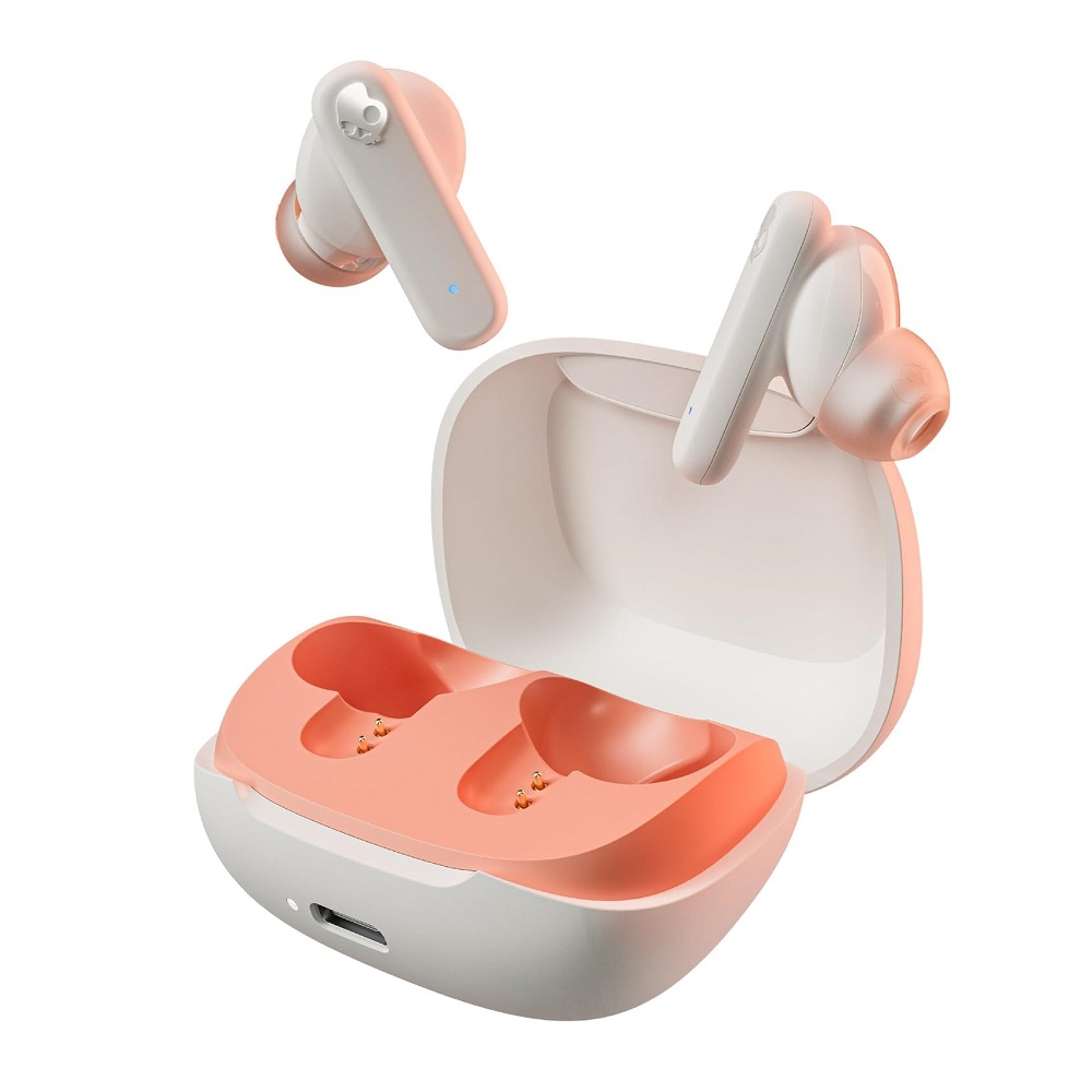 Skullcandy Smokin Wireless Earbuds S2TAW-S951 Bone/Orange