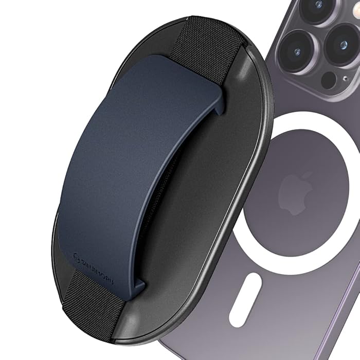 Sinjimoru Magsafe phone Grip SMA-SGR-SLCN Navy