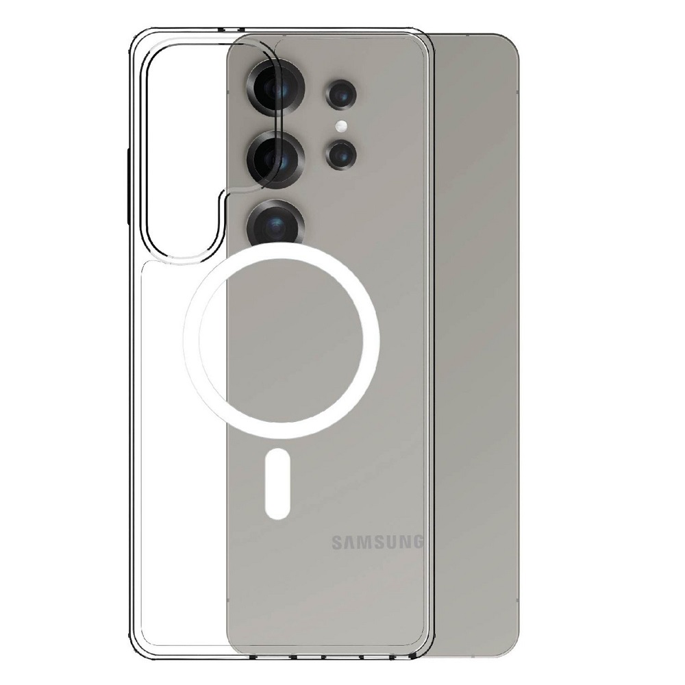 Smartix Cover For Samsung Galaxy S25 Ultra IGS25ULCMG Clear