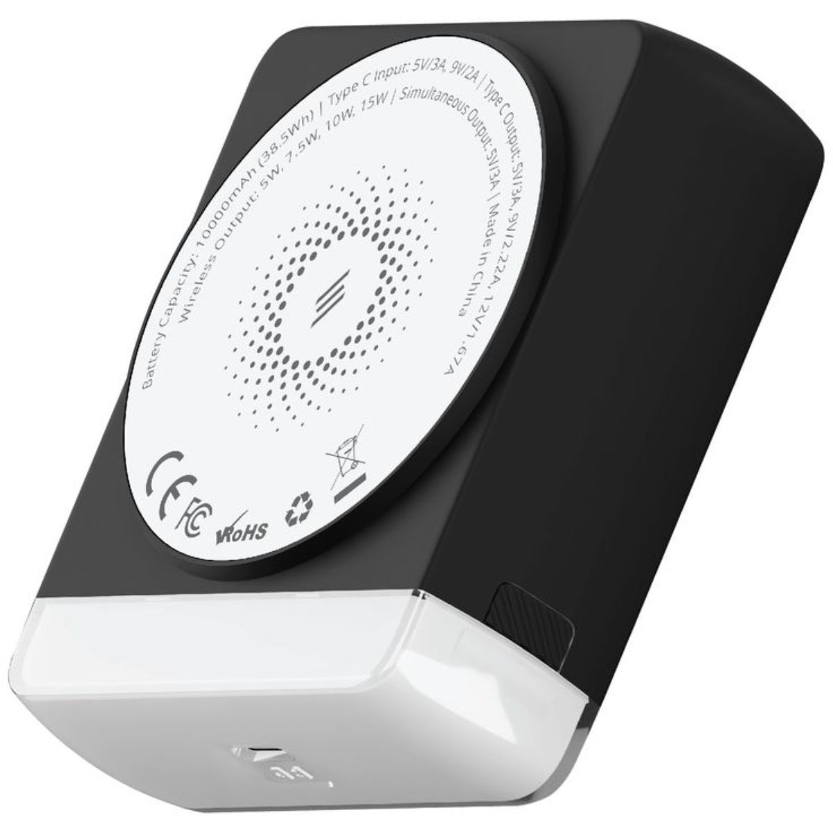 Smartix Spark Wireless Magnetic Power Bank 10000mAh SPMPB10L
