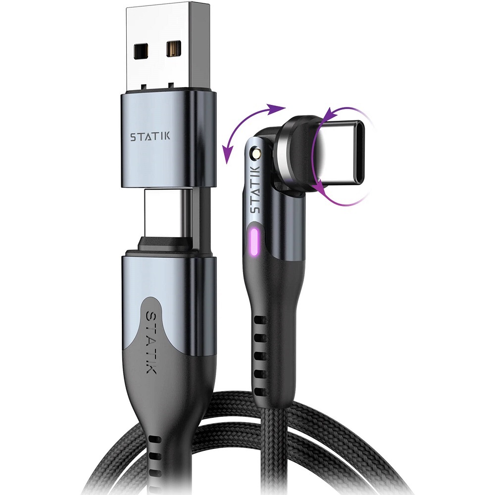 Statik PowerPivot Pro Charge Cable 90CM 100W 0455-3FT-CC